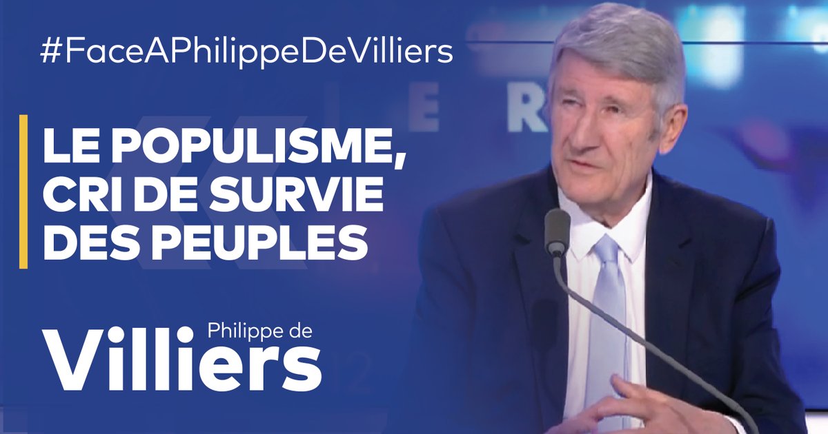 đïžLe populisme, câest le cri des peuples qui ne veulent pas mourir ! Depuis longtemps, les Ă©lites françaises ont Ă©tĂ© nourries au lait de la culture postnationale... đEmission complĂšte : #FaceAPhilippeDeVilliers #FADV #CNews