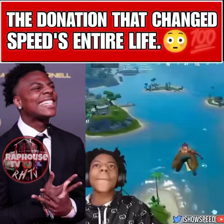 The donation that changed speed’s entire life 🤯