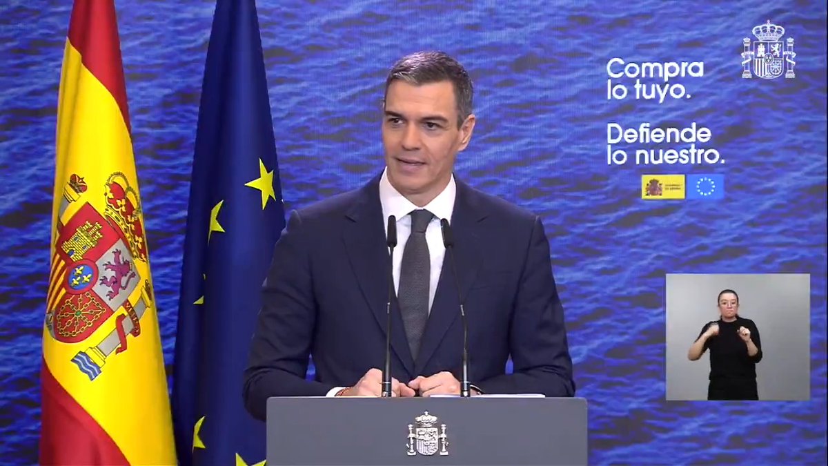 ◼️Reunión con el sector de la ciberseguridad española. ◼️Presentación de la app 'MiDNI'. ◼️Plan de Respuesta y Relanzamiento Comercial para la respuesta arancelaria. ◼️Cena de trabajo con el canciller Olaf Scholz. Actividad del presidente del Gobierno, Pedro Sánchez▶️