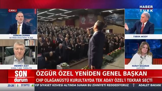 Yeni kadro yapılanması ana muhalefete neler getirecek? Yeni CHP kadroları ne vadediyor? Betimar Araştırma Yönetim Kurulu Başkanı Gürkan Duman (GÜRKAN DUMAN) #HabertürkGündem'de değerlendirdi.