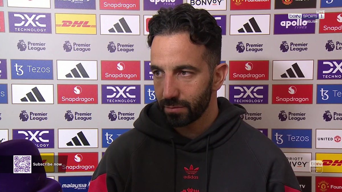 🗣️ "Looking at the game, we should have scored at least one goal... That is something we need to change. Kobbie is training, maybe he will be in the squad." Ruben Amorim's post-match thoughts following the goalless draw at Old Trafford. 🎙️ Andy Kerr #beINPL #MUNMCI #MUFC