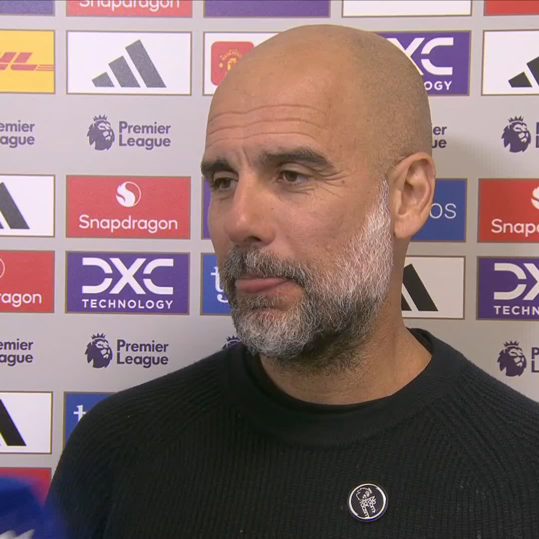 Pep Guardiola reacts to Ruben Amorim's post-match comments on the Manchester derby 🗣️