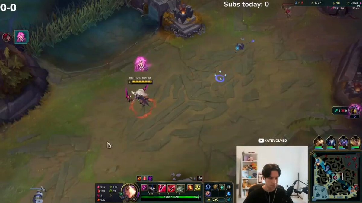 1v1 katevolved 150ms