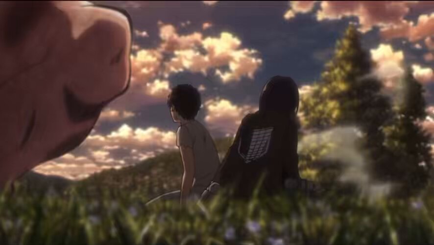 MAKING A PROPOSAL IN THE MIDDLE OF CHAOS ALL WHILE PUNCHING A TITAN FOR THE WOMAN YOU LOVE…