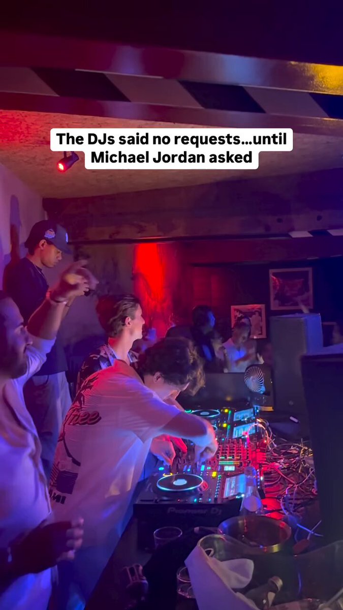 Michael Jordan requested Kendrick Lamar’s song “Not Like Us” to play in the club!