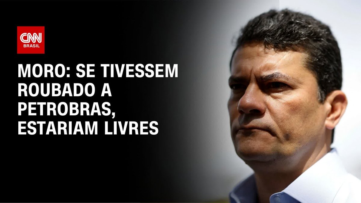 Moro: Se tivessem roubado a Petrobras, estariam livres; assista #AgoraCNN