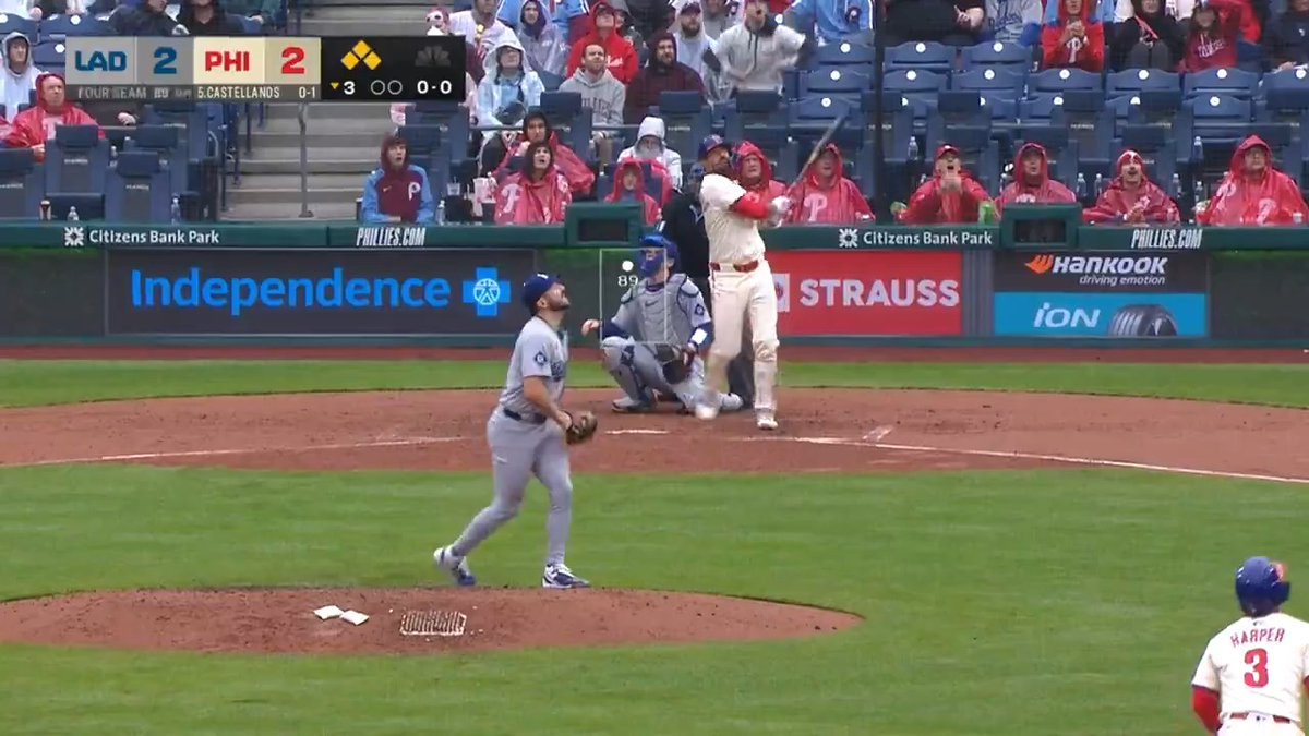 Rain never bothered Nick anyway #RingTheBell