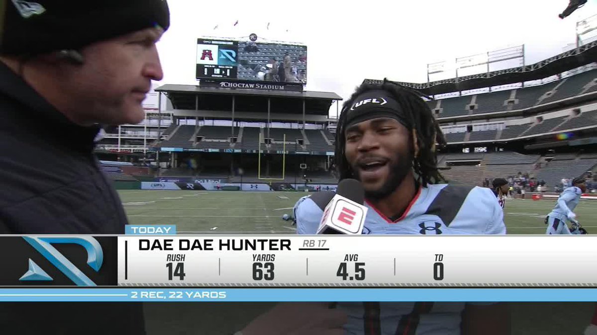 "When we say 'new team'- it's a lot of the same players, but new mentality. We're not tolerating what happened last year." 😤 Cole Cubelic caught up with our guy DaeDae Hunter 🍩 after the game ⬇️