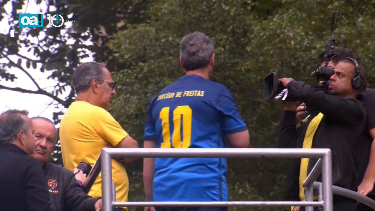 Tarcísio usou ato realizado alegadamente contra anistia dos envolvidos no 8/1 para lavar imagem de Bolsonaro até no período da Covid-19. “Eu vi o presidente preocupado com as pessoas na pandemia e, por isso, ele arrumou rapidamente alternativas.” Relembro o que o Brasil viu.