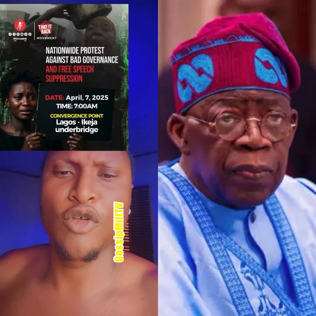 Breaking News: “Tomorrow April 7th is the Nationwide Protest, I will be at Ikeja Under bridge, it is time we take The Ranting to the streets, Nigeria is our country they can’t shut us up” - Activist Seaking Calls On Nigerians to come out in mass tomorrow for the Nationwide protest