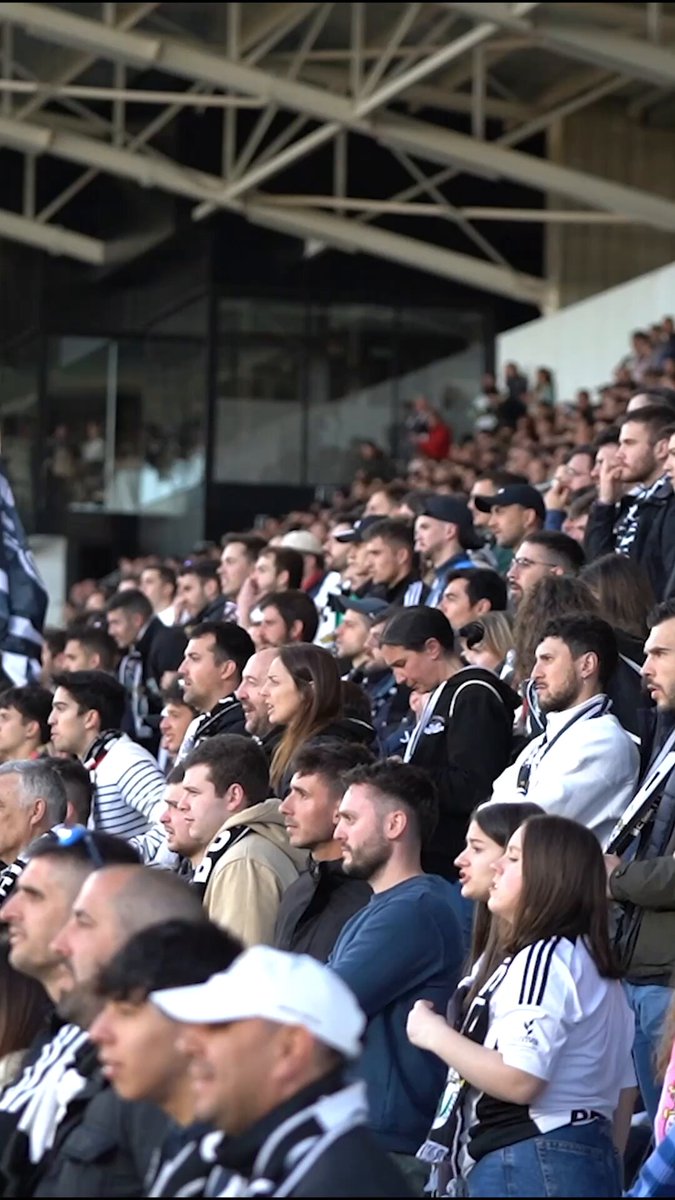 La emoción de vivir un gol en El Plantío 🥹🤍🖤 #TodaMiVida