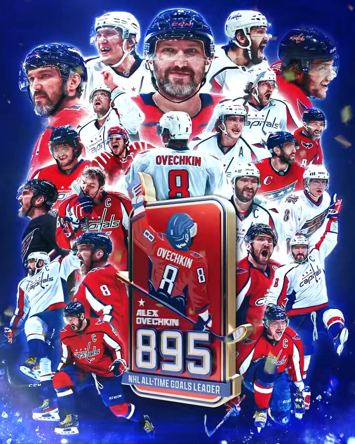 JUST IN: 🇷🇺🇺🇸 Russia's Alex Ovechkin becomes the US National Hockey League's (NHL) all-time leader in goals.