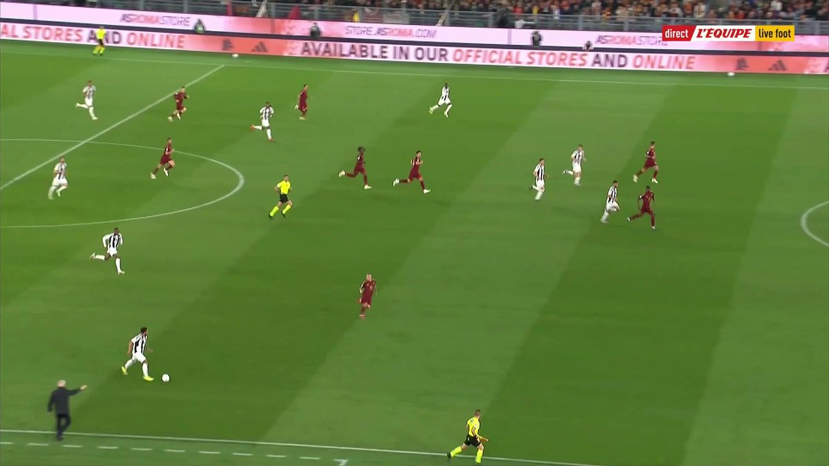 ⚽ SUPERBE REPRISE DE VOLÉE DE LOCATELLI ! Manuel Locatelli ouvre le score pour la Juventus Turin face à l'AS Rome (1-0) ! #lequipeFOOT