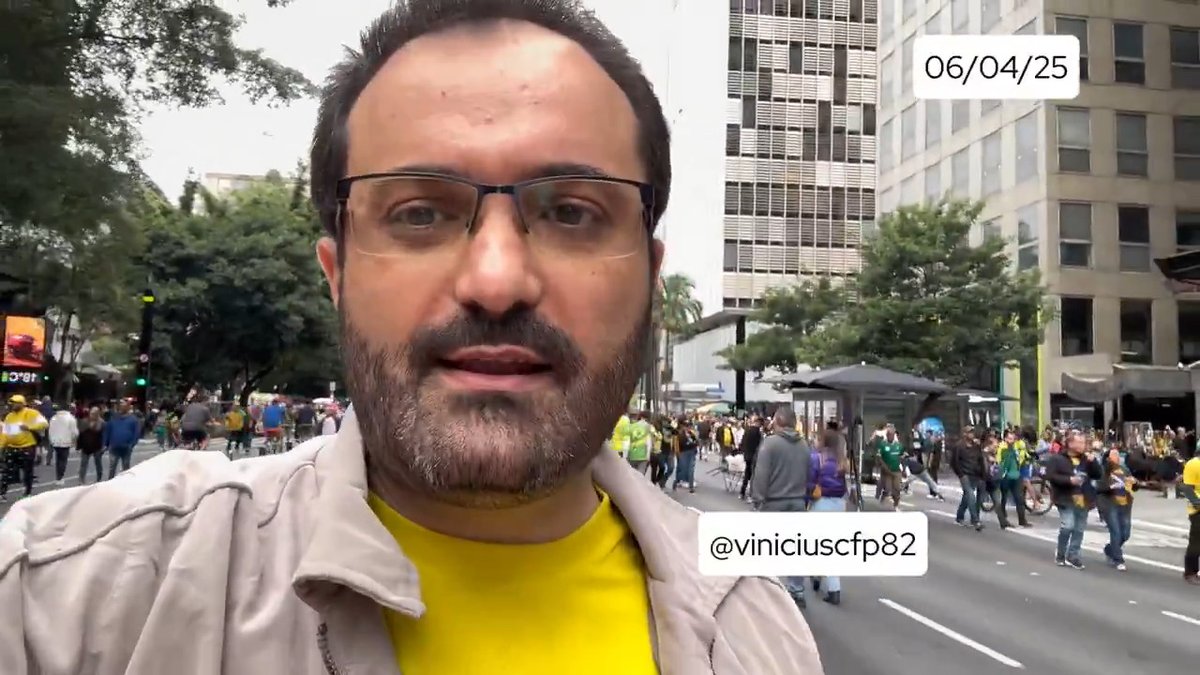 RESUMÃO! Minhas percepções desta manifestação enorme da direita na Avenida Paulista. (06/04/25). #AnistiaJá