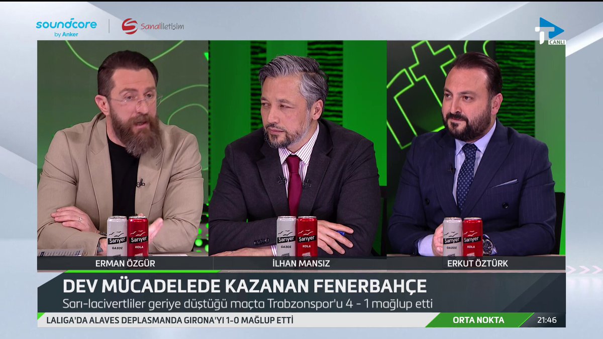 İlhan Mansız: "En-Nesyri, Dzeko gibi bir oyuncu profili değil. Dzeko skor tabelasında yok ama Fenerbahçe'nin bütün hücum organizasyonlarında var."