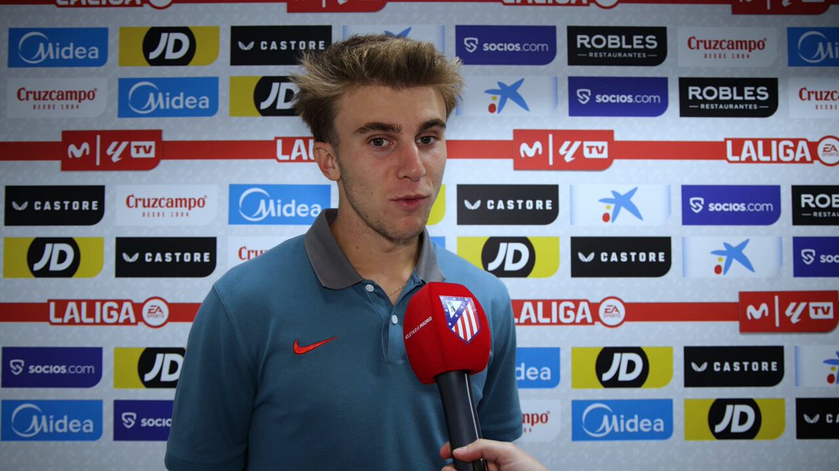 Las palabras del goleador 😁🎙️