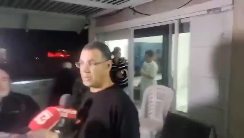⚡️⭕️Hebrew sources: The owner of the house that was hit by an #Israeli missile: "A year and a half after the war on #Gaza, rockets are still being fired at us in Ashkelon. This is neither real nor natural. We do not feel any victory. After a year and a half, we are still running toward shelters. What victory are they talking about?"