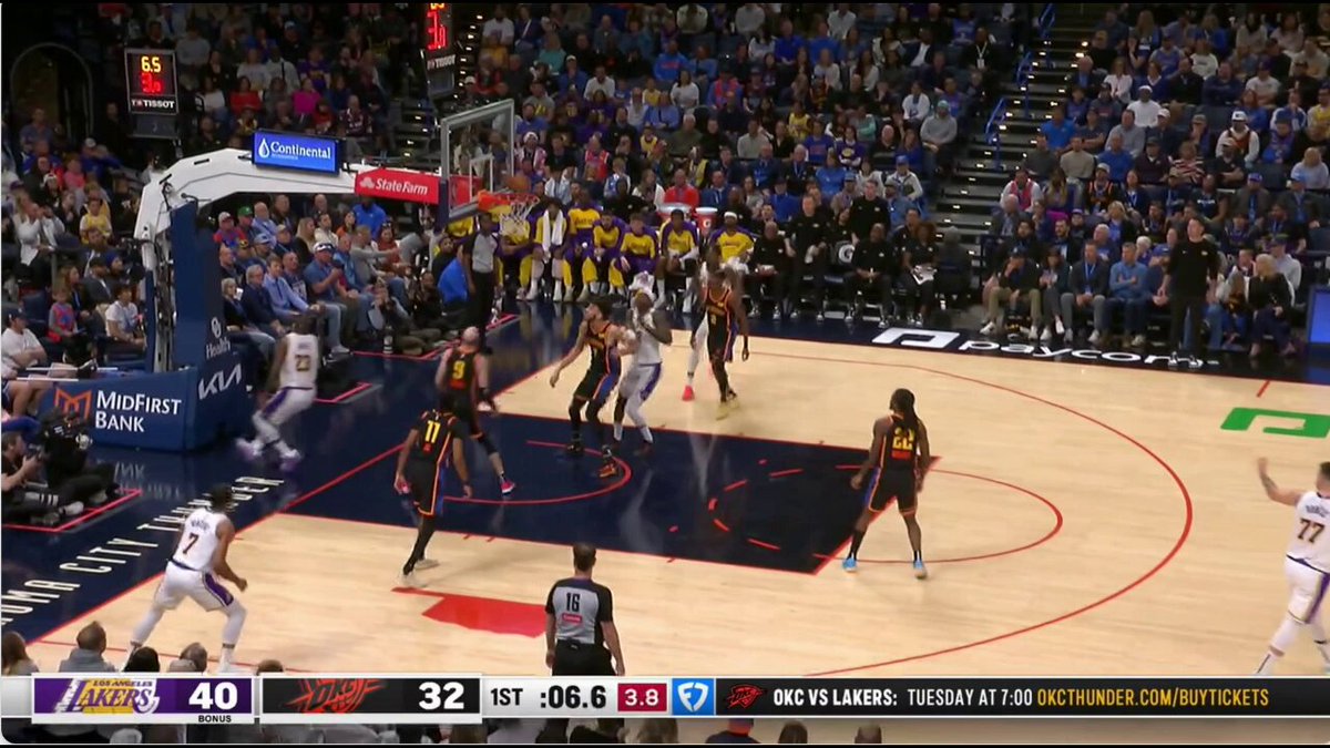 SGA protecting his FG% 💀