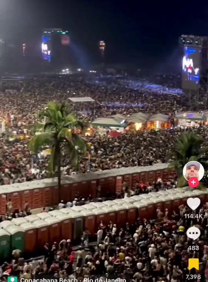 gente, vocês esqueceram que a madonna fez o maior show da carreira no brasil ANO PASSADO? esse argumento não é válido. até nrm que não é tão conhecida, foi um acontecimento