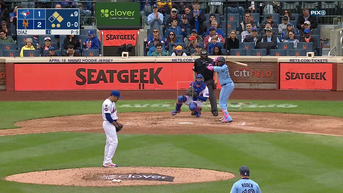AND THE BALLGAME IS OVER! The Mets have swept the Blue Jays!