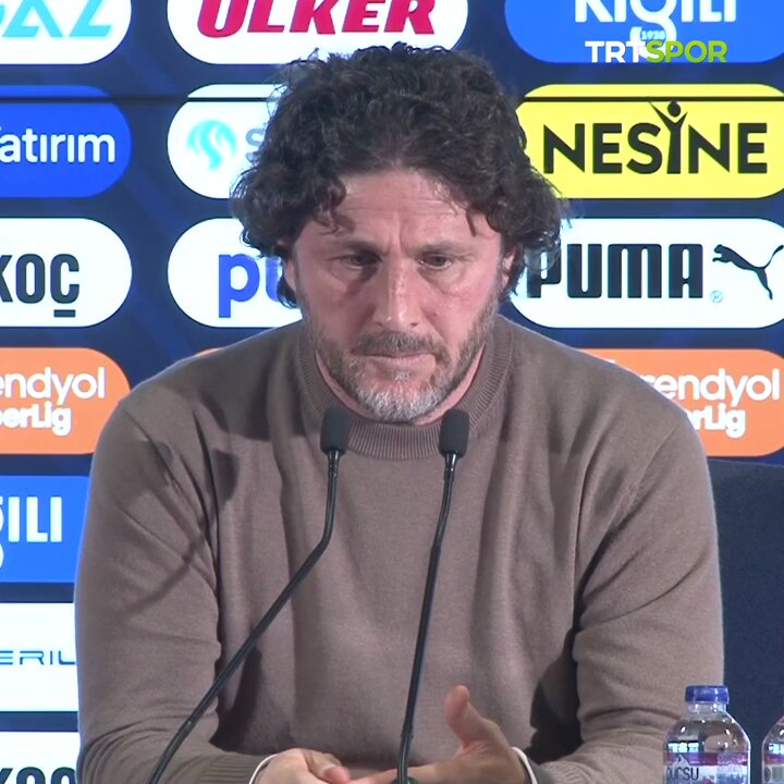 🗣 Fatih Tekke: 'Fenerbahçe bugün bizi oyun olarak yendi' kimse diyemez. Trabzonspor büyük takım gibi oynadı.