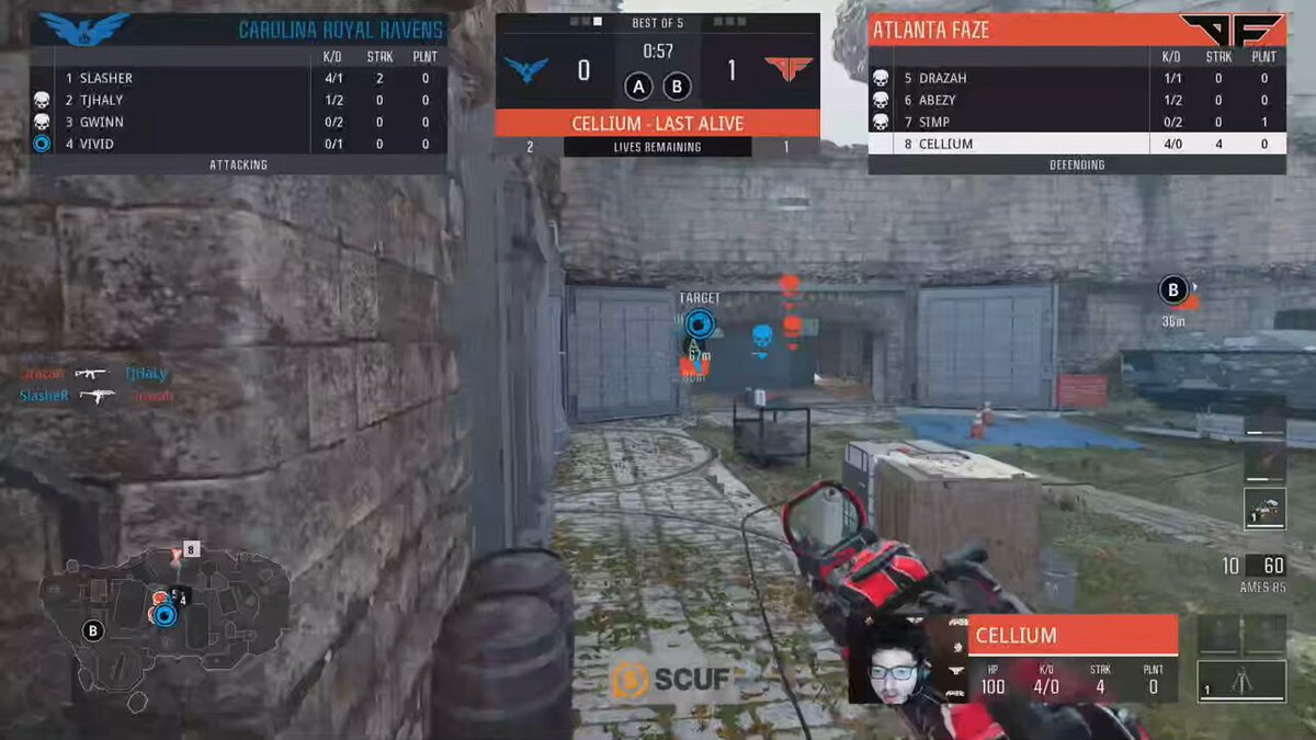 Typical FaZe Cellium 1v2 👏