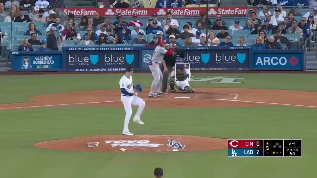 This was LAST year, and we sent him back out there. The Dodgers deserve all of this for keeping him in CF. Every every single bit of it..