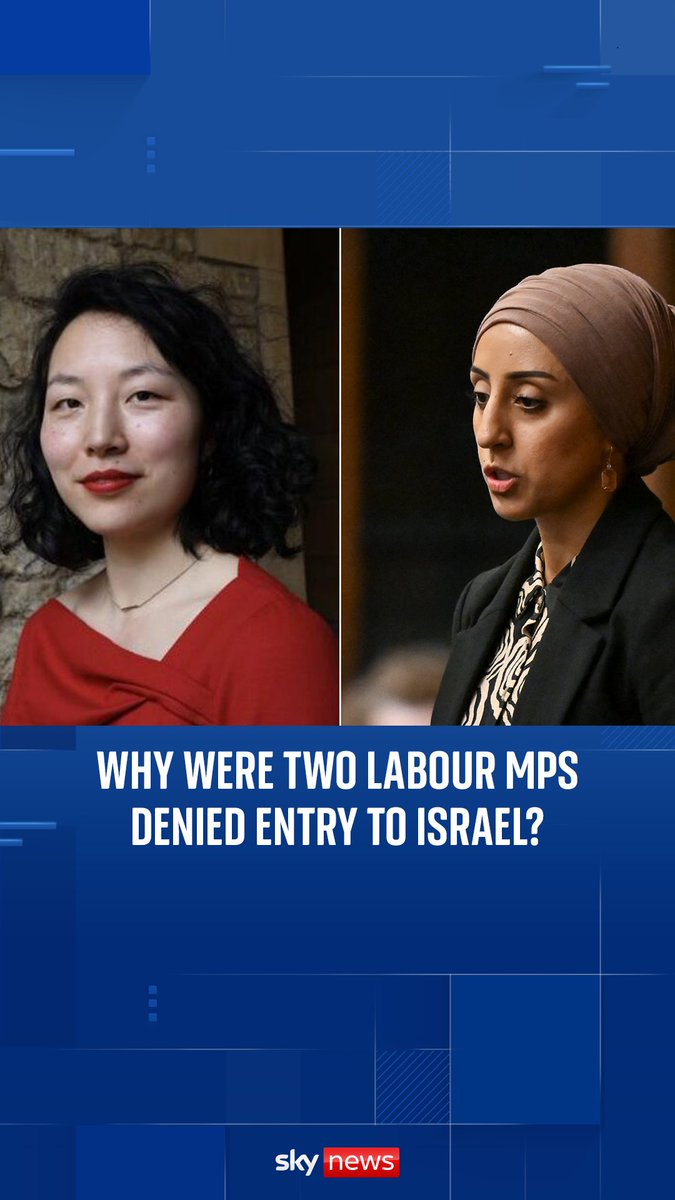 Why were two Labour MPs denied entry to Israel?