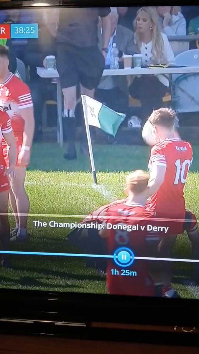Not so much as a passing comment on this on #TheSundayGame this evening I see. Donegal fans very quiet too, only outraged when it suits them.....