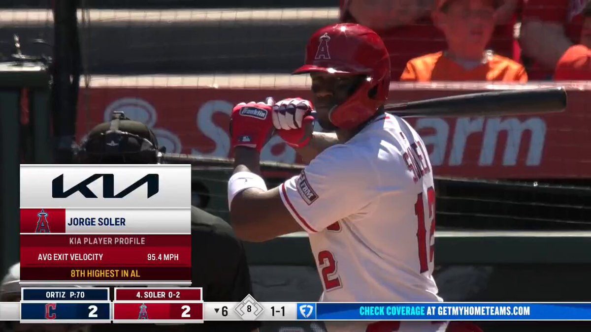 Jorge Soler sent this one out in a hurry!