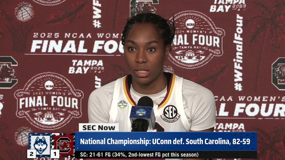 "I just can't express how appreciative I am of this program. This is something that people dream of having." Bree Hall reflects on her time with South Carolina Women's Basketball 🤙
