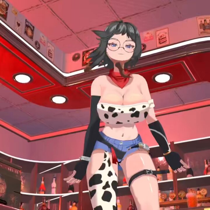 Just a cowgirl dancing ~❤️ Moo 🐮