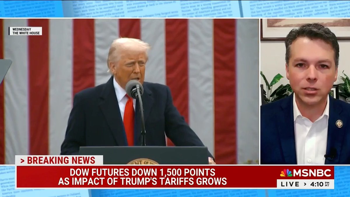 Right now, markets are tanking, costs are rising, and Donald Trump is destroying our economy. It's time for congressional Republicans to grow a spine and join us to stop this madness.