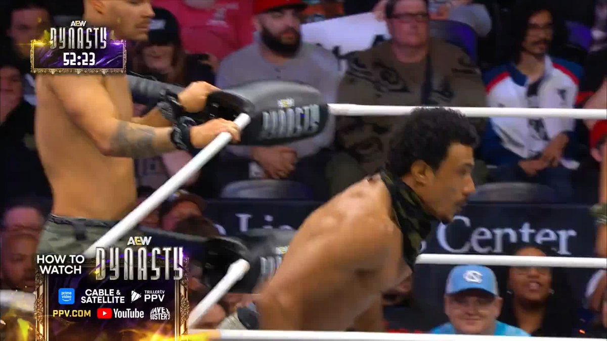 #AEWDynasty Zero Hour JUMPS right into it as Top Flight & AR FOX battle Nick Wayne & CRU! Watch #AEWDynasty ZERO HOUR RIGHT NOW on Prime Video, AEW’s YouTube, X & FB! Action Andretti | Lio Rush 🖤 | Darius Martin | Dante Martin