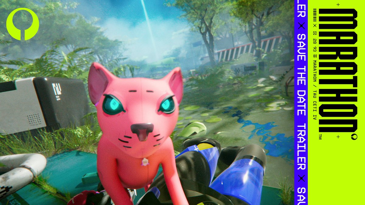 Nothing compares to a warm dead body. 🐈 Join us on Saturday, April 12 @ 10AM PT for the Marathon Gameplay Reveal Showcase. #MarathonReveal 📺🟣