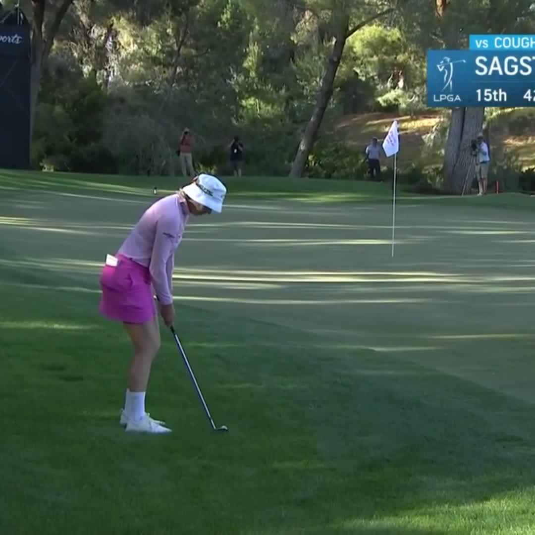 These two just keep going back-and-forth 😤 They're tied through 15! Tune in on Golf Channel