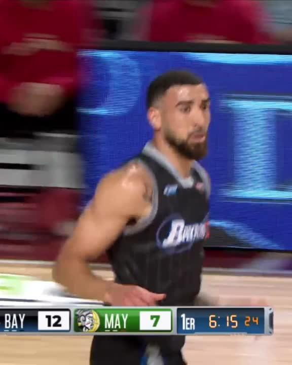 La historia del primer quarter: CHRIS DUARTE 🔥 16 puntos y 4 canastos de 3 puntos en los primeros 10 minutos de juego en Mayagüez 🙌🏀 #LaMásDura