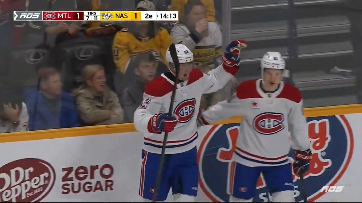 How does Lane Hutson even see Patrik Laine on this play? It’s like he has a bird’s eye view of the ice