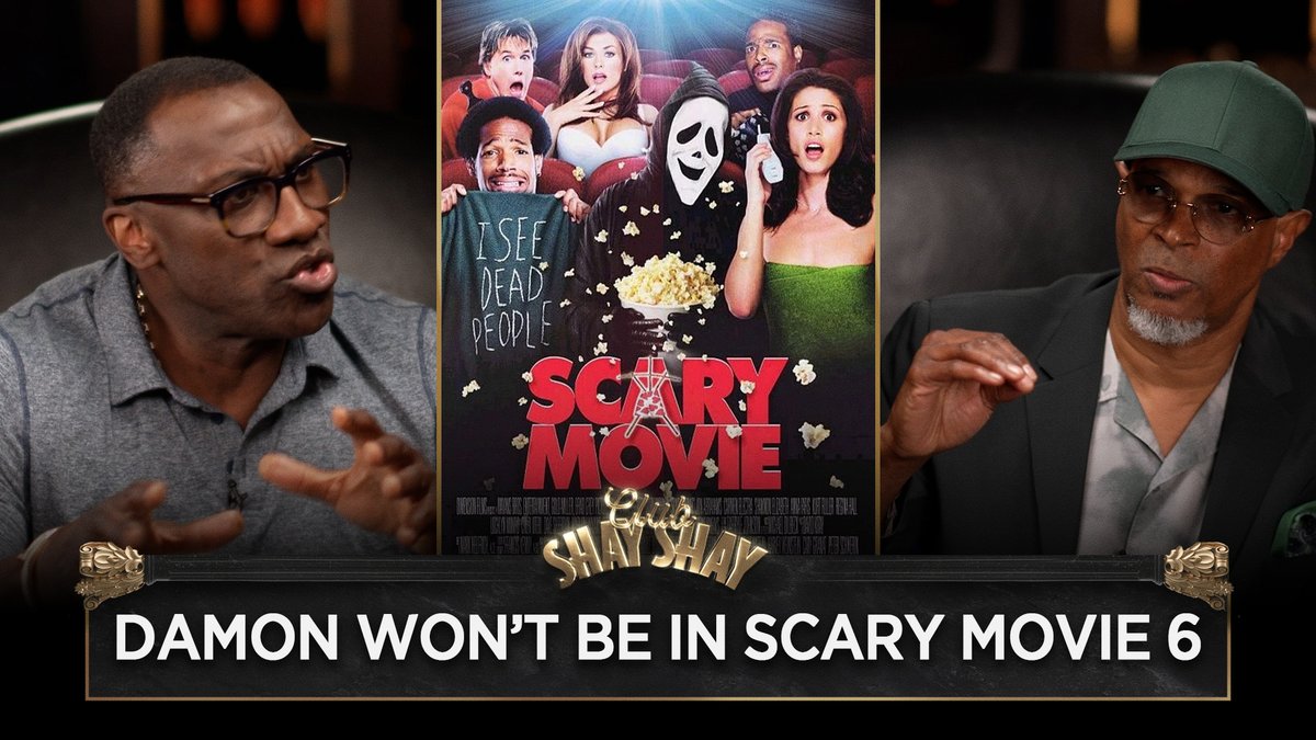 Damon Wayans Won’t Be In Scary Movie 6 Shannon Sharpe: You gonna be in Scary Movie? Damon Wayans: Probably not. SS: I mean you perfect with the foot!