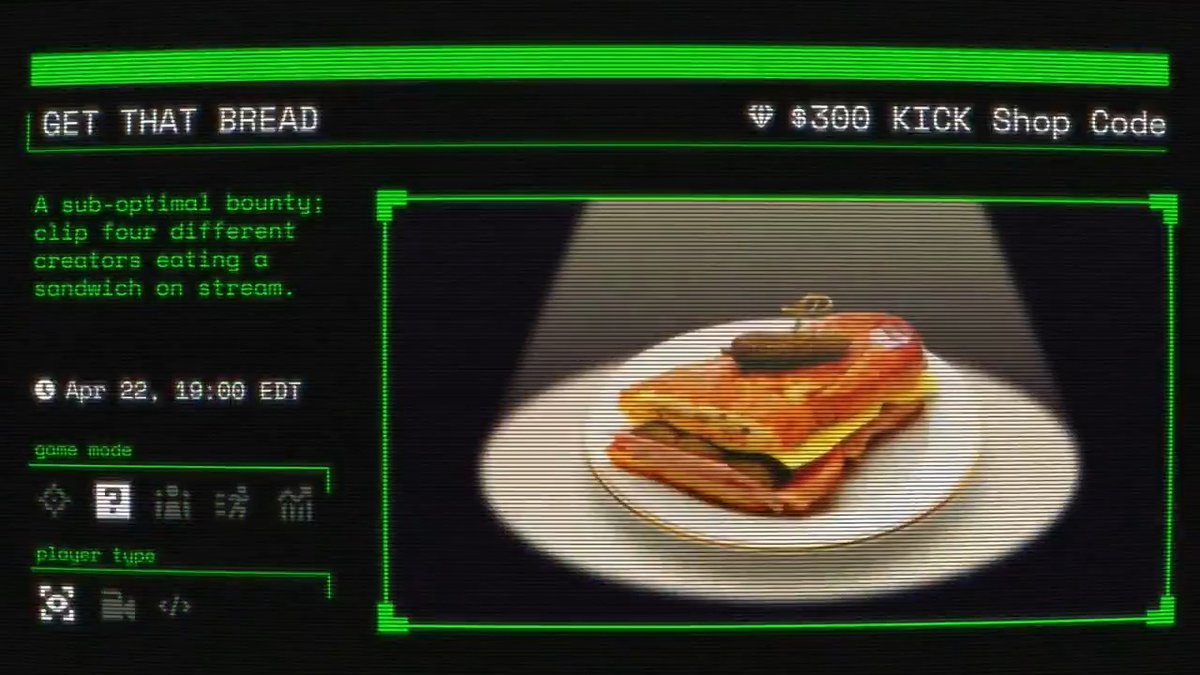 Bounties log updated: Get That Bread