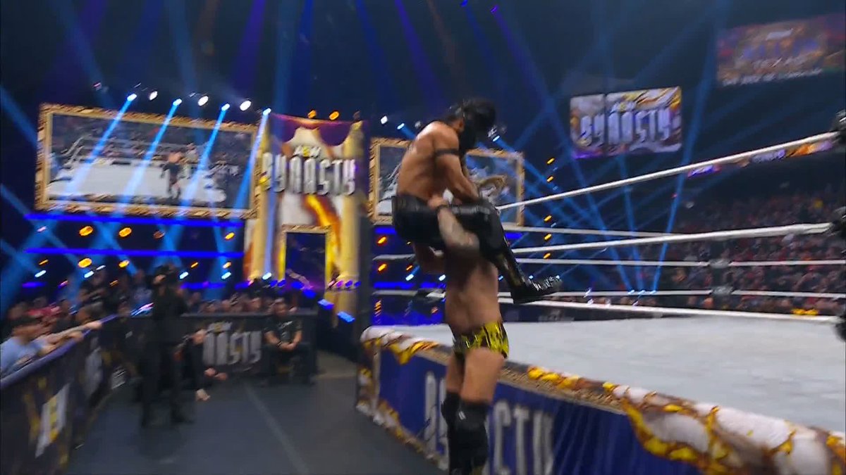 Bandido comes crashing down! Watch #AEWDynasty RIGHT NOW! Chris Jericho | Bandido🔫🌵