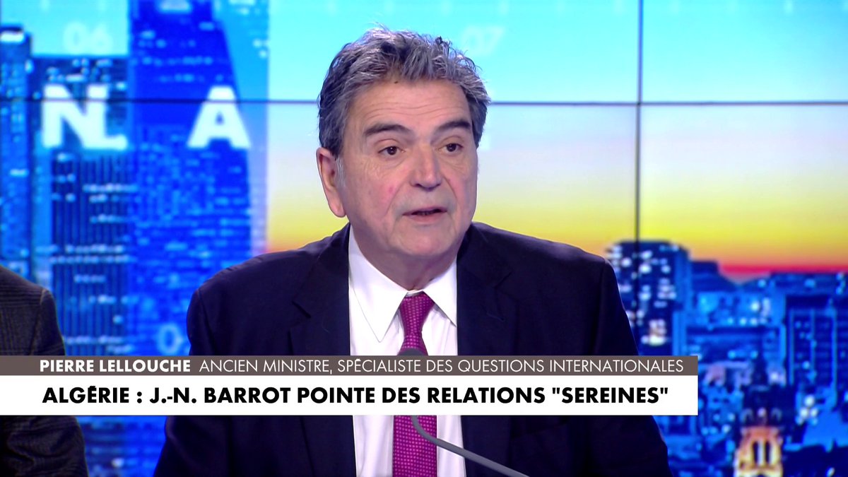 Pierre Lellouche sur la visite du ministre des Affaires étrangères, Jean-Noël Barrot en Algérie : «C'est carton plein pour l'Algérie» dans #LaMatinale