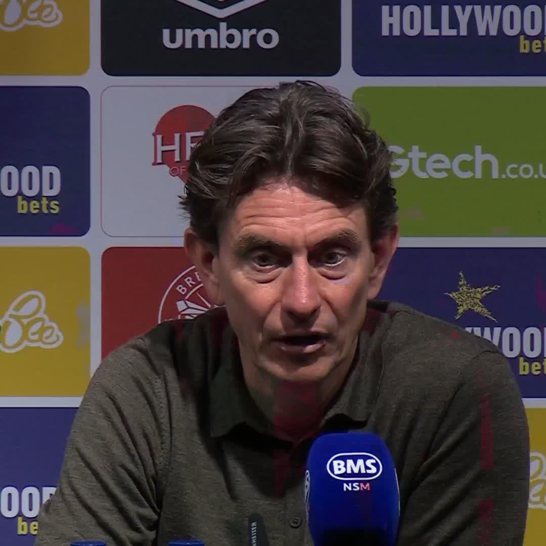 "I think if there was a winner, it should have been us against a team who have spent a few quid" 💰 Brentford boss Thomas Frank discusses his side's 0-0 draw against Chelsea.