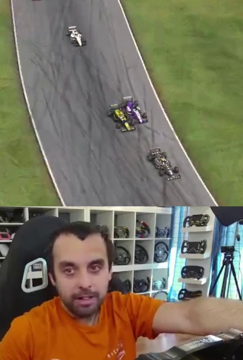 No son por "pasarse de frenada" o por "perder el control". La mayoría de accidentes de las salidas en iRacing son por tener no tener ojos, no tener neuronas o no tener ni ojos ni neuronas. La catastrófica consecuencia de esta maravillosa acción es la guinda del pastel.