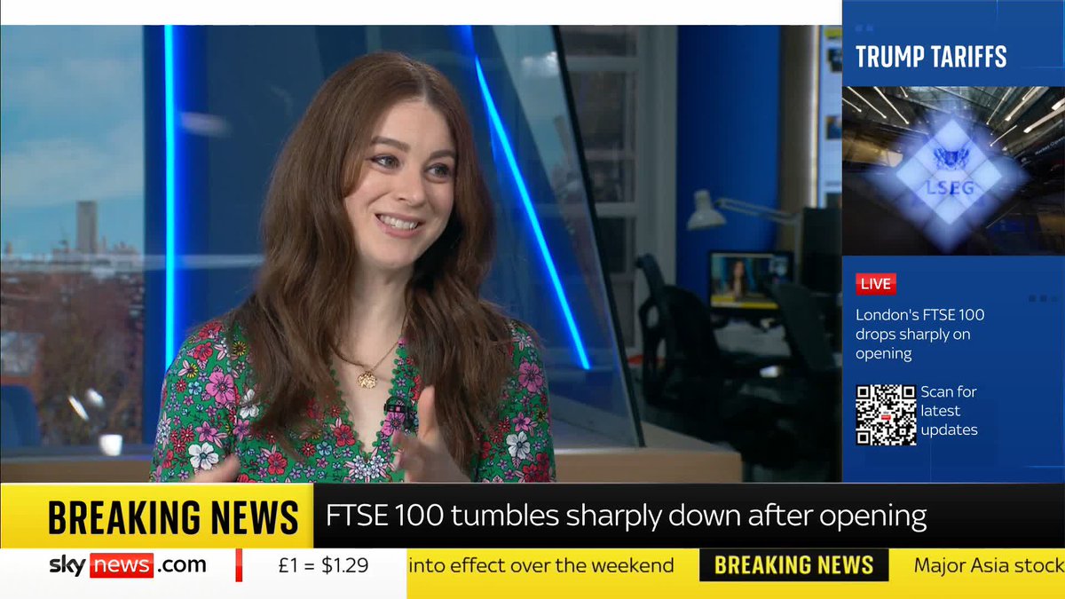 'For any small business looking to export internationally - tariffs is something we could really do without.' Founder of Martha Brook, Martha Keith speaks to Sky News about the concerns small businesses have because of Donald Trump’s trade tariffs