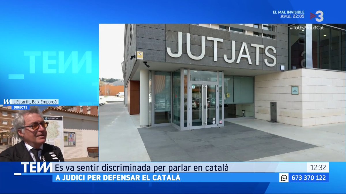 🔴 Querellada i a judici després de demanar una barra de pa en català. "Qui hauria pogut fer una acció és la clienta, però no va fer res. I al cap de cinc mesos va rebre una querella", Josep Rossell i Fossas, advocat #TotEsMou3Cat ▶