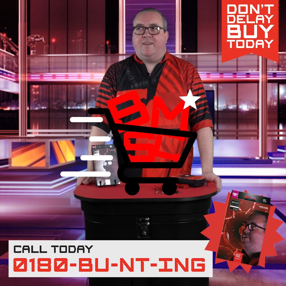 🔴 LETS GO GIVEAWAY MENTAL!🔴 To celebrate the sensational double title win from Stephen Bunting this past weekend - We're giving away a set of his Gen 5 darts 🎯 Entry criteria: 🔴 Follow Target Darts & Stephen Bunting 🔴 Like and share this post 🔴 Tag one person you think you'd beat 🔴 Go Bunting Mental We'll pick a winner on Tuesday 22nd April. Good luck! #TeamTarget