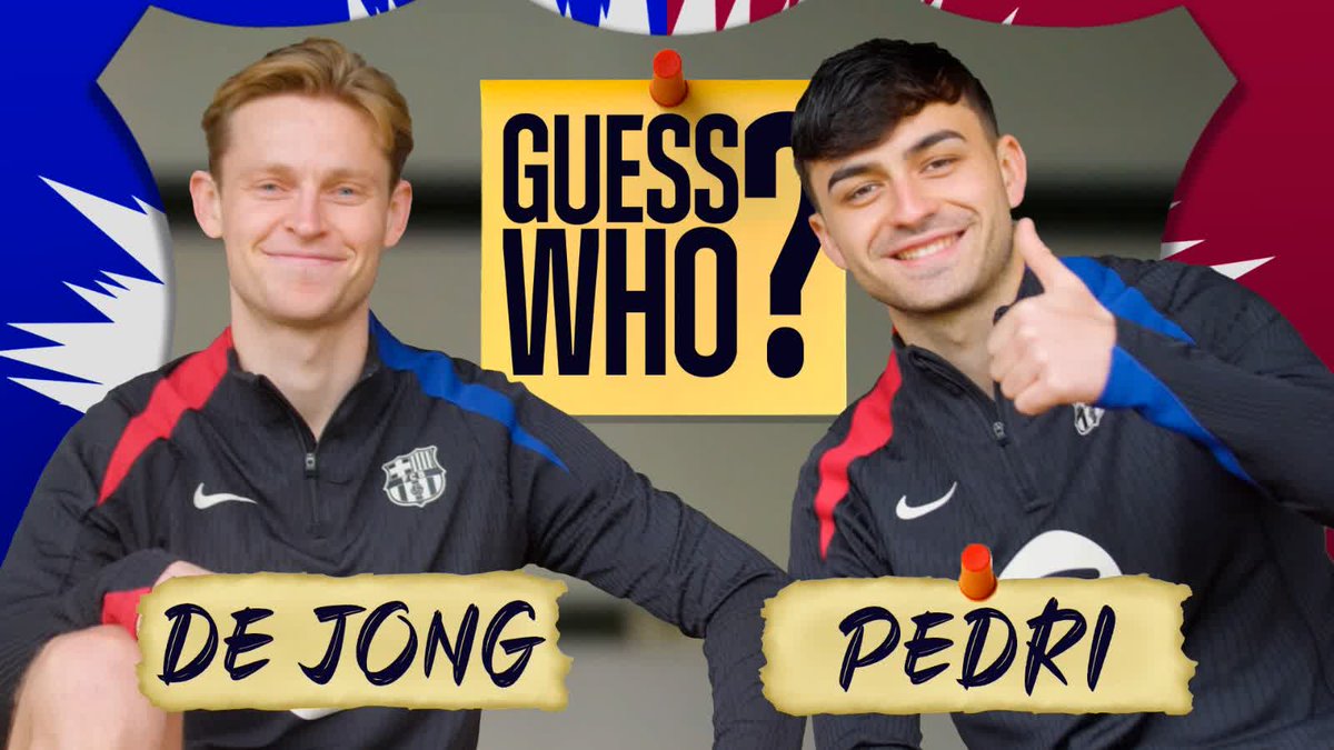 𝐆𝐮𝐞𝐬𝐬 𝐰𝐡𝐨 Frenkie De Jong 🆚 Pedri