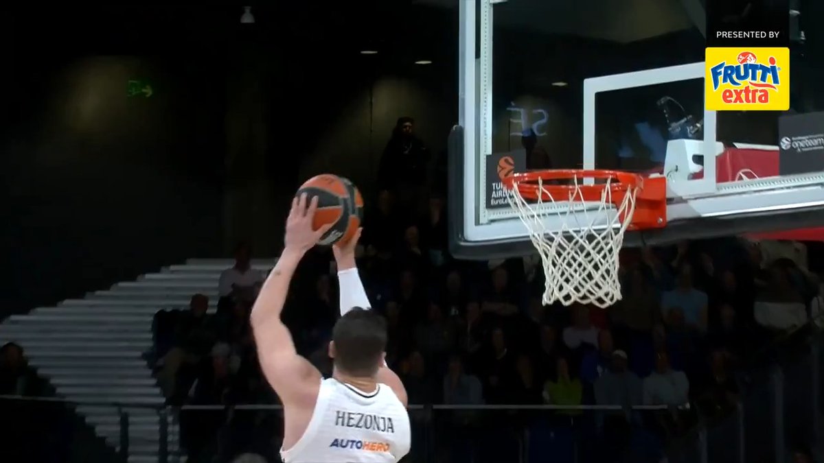 .Mario Hezonja was in dominant mood as Real Madrid Basket got a HUGE win in Round 33! He is the Uludağ İçecek outstanding performer of the round 👏