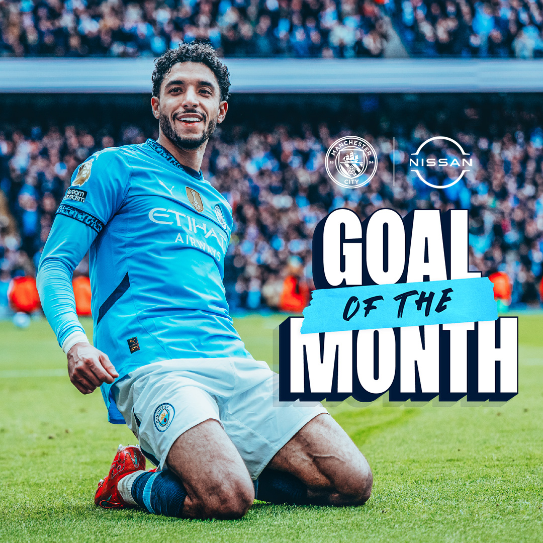Picking up his second consecutive NissanUK Goal of the Month award 🥁... Omar Marmoush 💫 Enter for your chance to win a signed ball ⤵️